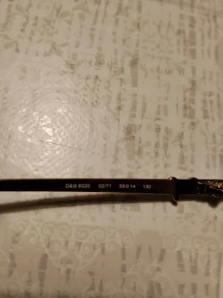 Occhiali da sole D&G Aviator Oro