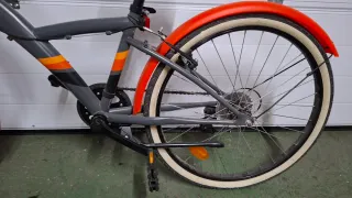 Bici infantil +casco 24 B'TWIN niños 9-12 años