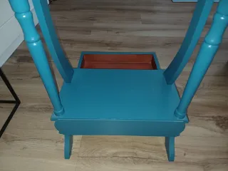 Galan de noche restaurado madera