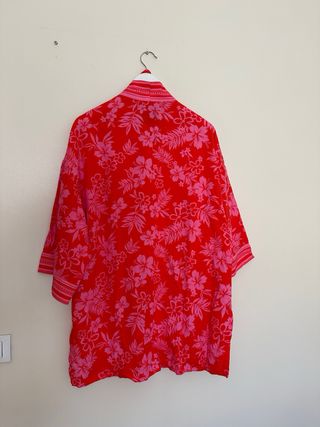 Kimono estampado floral