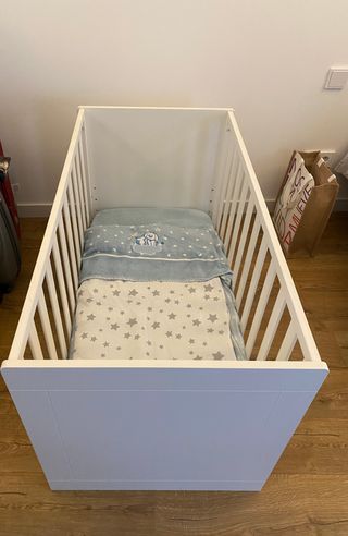 Cuna colecho Cool Dreams Mia y colchón 120x60