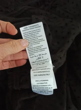 Abito Motivi pizzo Sangallo moka