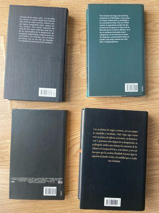 LOTE 4 NOVELAS ACCIÓN Y MISTERIO TAPA DURA CIRCULO