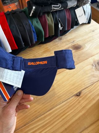 Visera Salomon Vintage Azul y Naranja