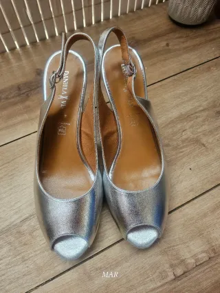 Sandalias Daniela Vega Plataforma Tacon