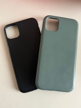 Confezione di custodie per iPhone 11 (Nero e Verde)