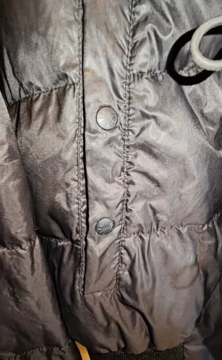 Abrigo Bomber Moncler Mujer Negro