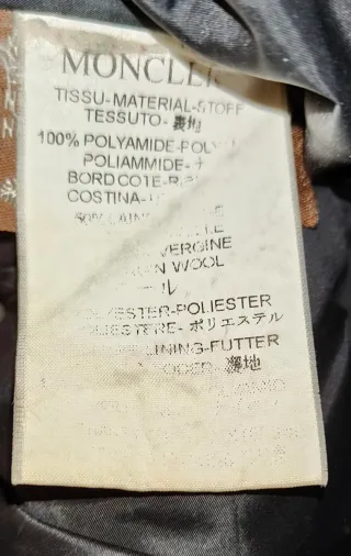 Abrigo Bomber Moncler Mujer Negro