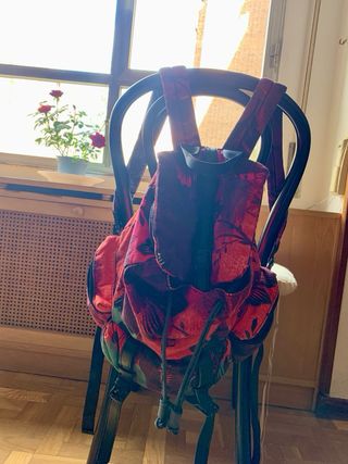 Mochila Desigual estampado floral (boho) original