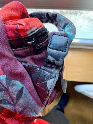 Mochila Desigual estampado floral (boho) original