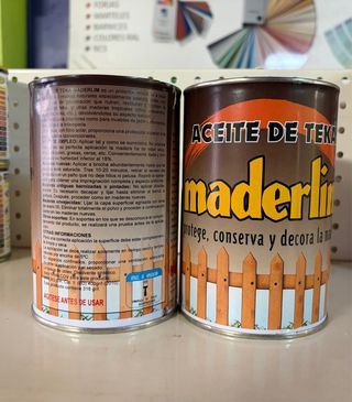 Aceite de Teka Maderlim 2L