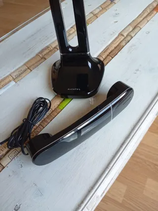 Teléfono Alcatel Inalámbrico Negro