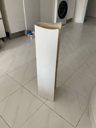 Lavabo de porcelana blanco