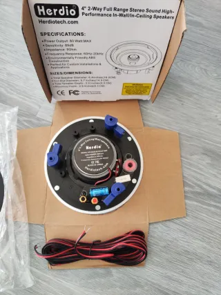 Altavoces Herdio 4 In-Wall/In-Ceiling