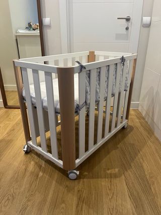 Minicuna colecho Doco con colchón lemur (nuevo)