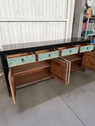 Aparador madera lavada NUEVA 200x45x90