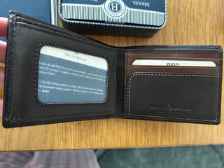 Billetera Miguel Bellido Cuero Marrón Original