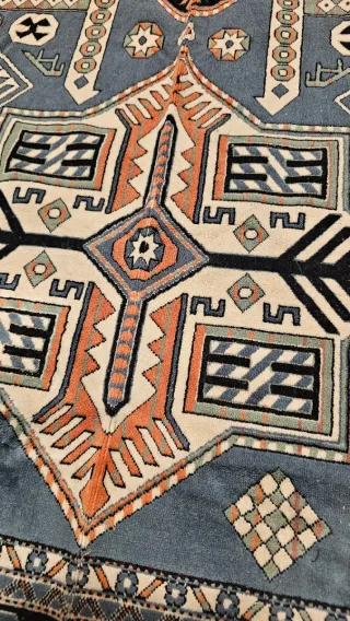 Tappeto Lana Naturale Caucasico 194x120