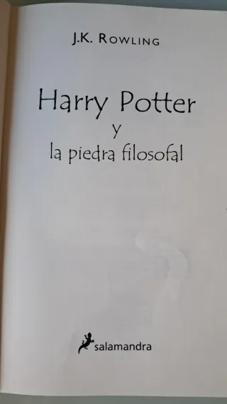 Harry Potter Y La Piedra Filosofal