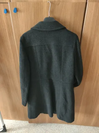 Elegante Cappotto donna grigio antracite