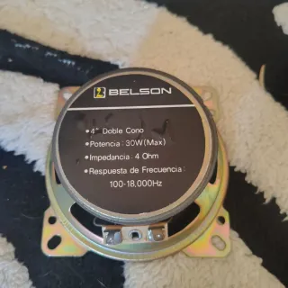 Altavoces coche 100mm