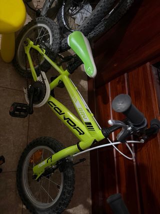 Bicicleta infantil RAY CONOR verde  PARA NIÑO