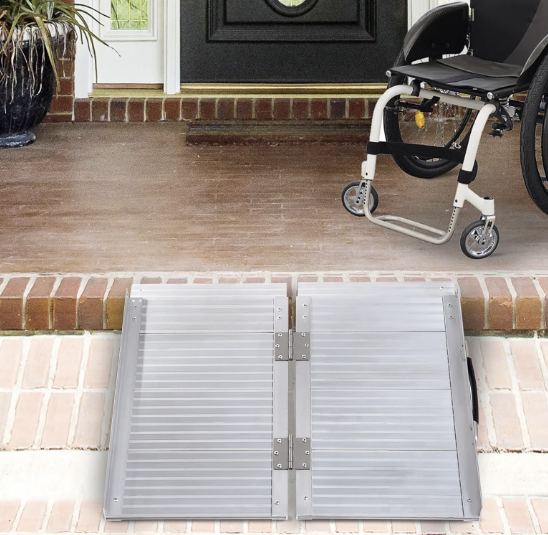 Rampa Plegable Sillas Ruedas 61cm