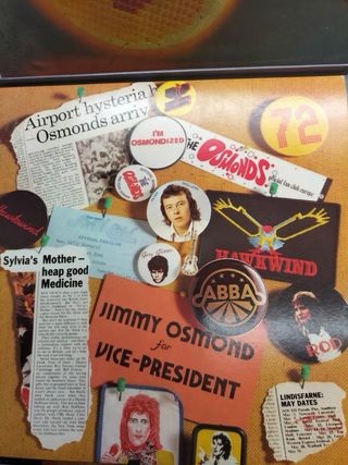 Caixa Arquivadora 10 LPs Vinil The Sensational 70s