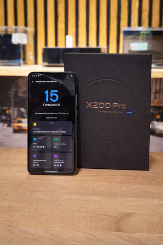 VIVO X200 PRO 512gb 16GB RAM TITANIUM