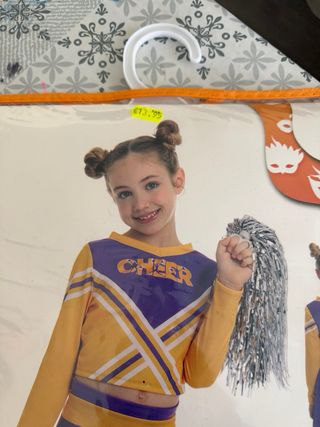 Disfraz Animadora Infantil/ talla 10-12