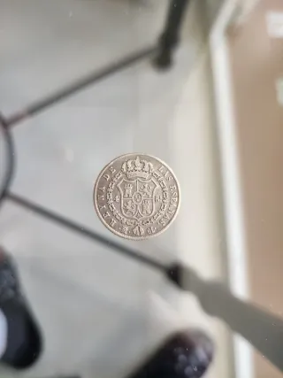 Moneda 4 Reales Isabel II 1848 Madrid