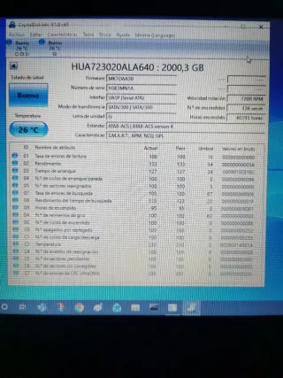 Disco Duro HGST 2TB SATA 3.5''