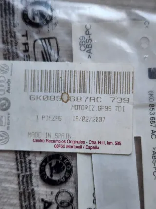 Anagramas Seat Ibiza/ TDI