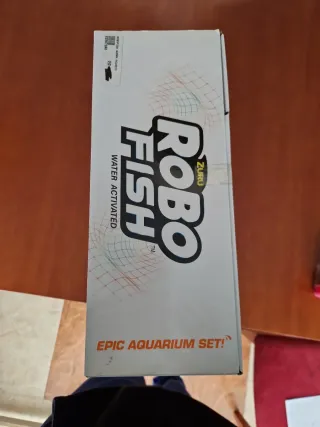 Robo Fish Pecera Acuario Set Juguete