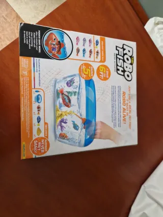 Robo Fish Pecera Acuario Set Juguete