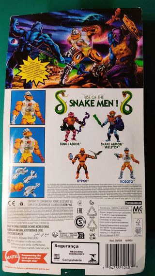 ROBOTO Clasico y ROBOTO Minicomic MOTU Origins