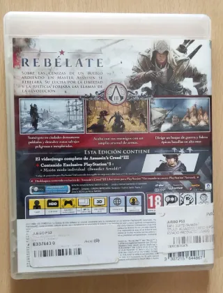 Assassin's Creed III PS3