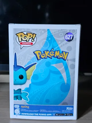 Funko Pop Vaporeon Pokémon 627 Pearlescent
