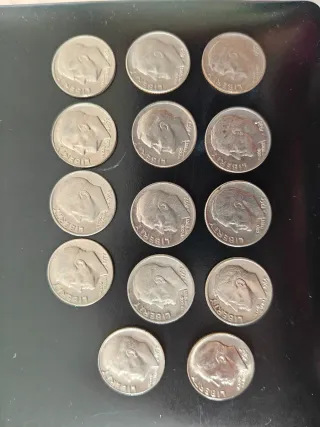 14 Monedas One Dime Roosevelt