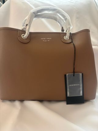 Bolso Emporio Armani Beige/Marrón