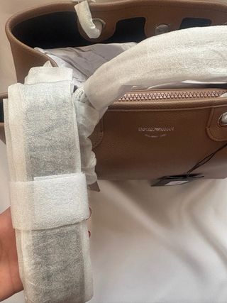 Bolso Emporio Armani Beige/Marrón