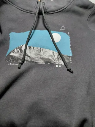 Sudadera Hoodie Marca KOT Diseño Montaña Itxina S