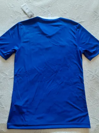 NUEVA.Camiseta Adidas Técnica Talla S Azul
