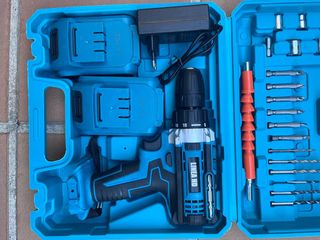 Taladro Atornillador 48V con 2 Baterías