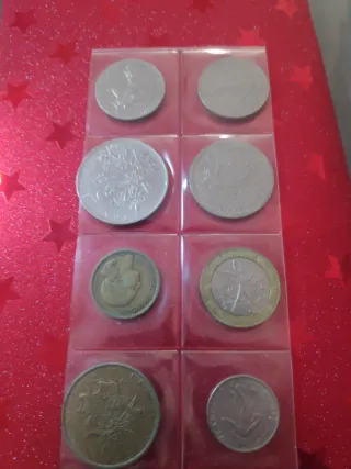 12 Monedas República Francesa Varias