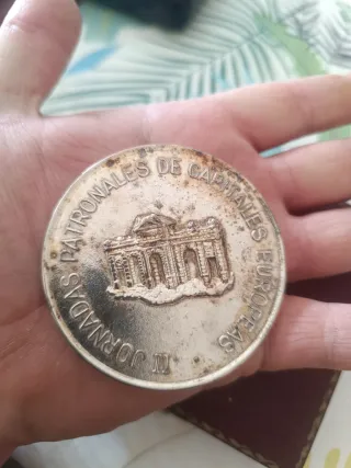 Moneda Conmemorativa CEIM Madrid Octubre 90