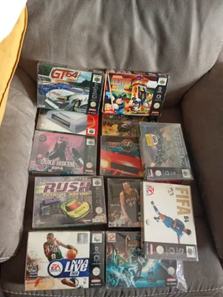 Lote Nintendo 64: GT64, Duke Nukem, Rush
