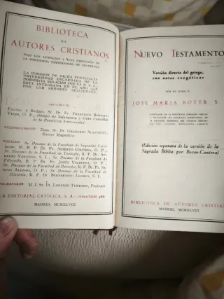 Nuevo Testamento edición de 1948