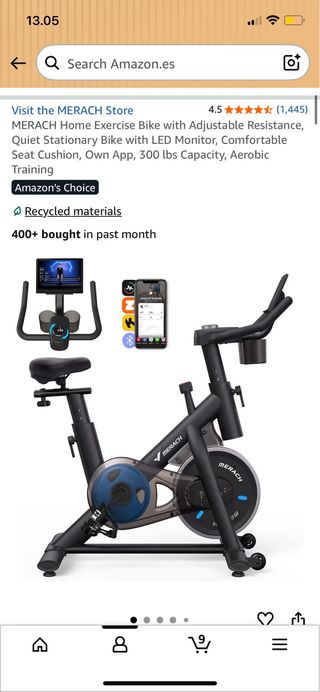 Bicicleta Estática Merach