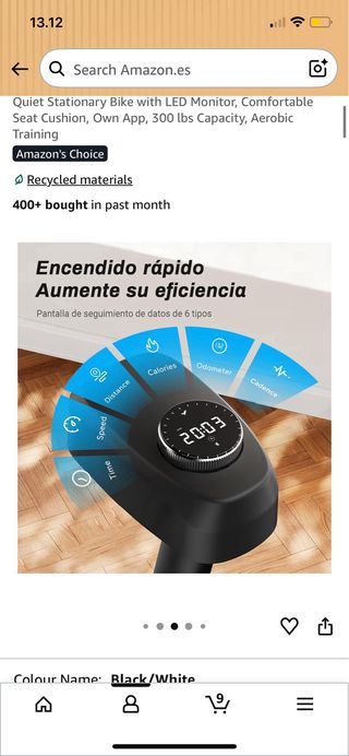 Bicicleta Estática Merach